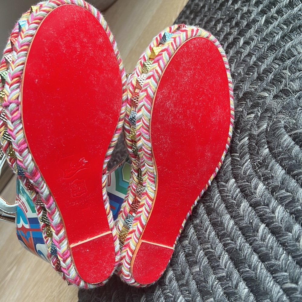 Multicolored wedges - Picture 3 of 7